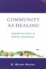 Cover: Community As Healing - Rowman & Littlefield Publishers