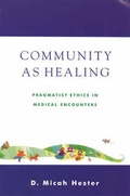 Cover: Community As Healing - Rowman & Littlefield Publishers