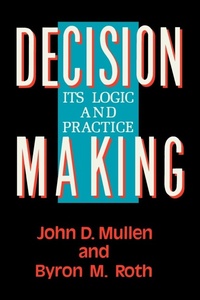 Enlarge image Cover: Decision Making - Rowman & Littlefield Publishers