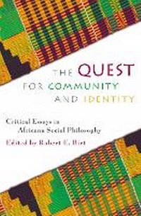 Enlarge image Cover: The Quest for Community and Identity - Rowman & Littlefield Publishers