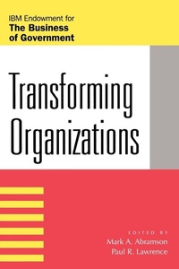 Enlarge image Cover: Transforming Organizations - Rowman & Littlefield Publishers