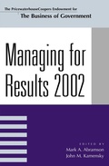 Cover: Managing For Results 2002 - Rowman & Littlefield Publishers