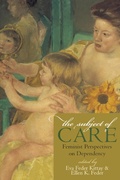 Cover: The Subject of Care - Rowman & Littlefield Publishers