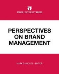 Enlarge image Cover: Perspectives on Brand Management - Tilde University Press