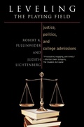 Cover: Leveling the Playing Field - Rowman & Littlefield Publishers