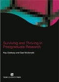 Cover: Surviving and Thriving in Postgraduate Research - Tilde University Press