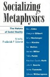 Enlarge image Cover: Socializing Metaphysics - Rowman & Littlefield Publishers