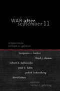 Cover: War after September 11 - Rowman & Littlefield Publishers