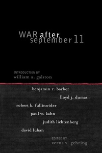 Enlarge image Cover: War after September 11 - Rowman & Littlefield Publishers