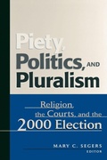 Cover: Piety, Politics, and Pluralism - Rowman & Littlefield Publishers