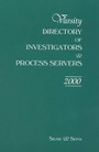 Cover: Varsity Directory of Investigators and Process Servers 2000 - Shaw & Sons Ltd