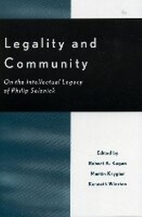 Enlarge image Cover: Legality and Community - Rowman & Littlefield Publishers