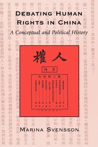 Enlarge image Cover: Debating Human Rights in China - Rowman & Littlefield Publishers