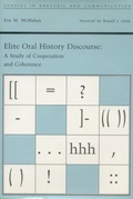 Cover: Elite Oral History Discourse - The University of Alabama Press