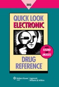 Cover: Quick Look Electronic Drug Reference 2013 Starter Kit - Lippincott Williams and Wilkins