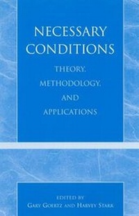 Enlarge image Cover: Necessary Conditions - Rowman & Littlefield Publishers