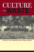 Cover: Culture and Waste - Rowman & Littlefield Publishers