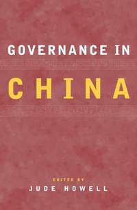 Enlarge image Cover: Governance in China - Rowman & Littlefield Publishers