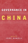 Cover: Governance in China - Rowman & Littlefield Publishers
