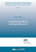 Cover: Eingliederungshilfe f&uuml;r behinderte Menschen - Verlag f&uuml;r Verwaltungswissenschaft