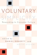 Cover: Voluntary Simplicity - Rowman & Littlefield Publishers