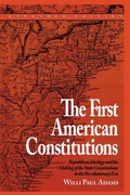 Cover: The First American Constitutions - Rowman & Littlefield Publishers