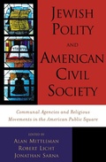 Cover: Jewish Polity and American Civil Society - Rowman & Littlefield Publishers