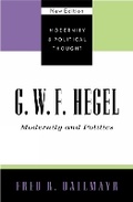 Cover: G.W.F. Hegel - Rowman & Littlefield Publishers