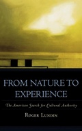 Cover: From Nature to Experience - Rowman & Littlefield Publishers