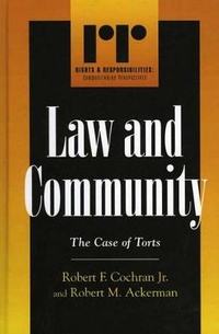 Enlarge image Cover: Law and Community - Rowman & Littlefield