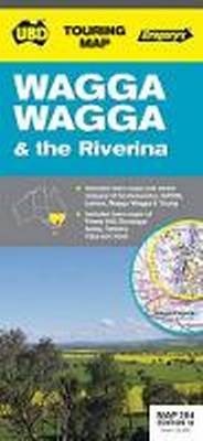 Abbildung von: Wagga Wagga & the Riverina Map 284 18th ed - UBD Gregory's