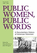 Cover: Public Women, Public Words - Rowman & Littlefield Publishers