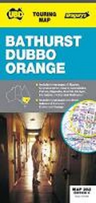 Abbildung von: UBD Gregorys Bathurst Orange Dubbo Map 282 5th - UBD Gregory's