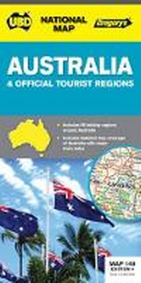 Abbildung von: Australia Touring Map 149 4th ed - UBD Gregory's