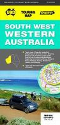 Abbildung von: South-West Western Australia Map 682 5th ed - UBD Gregory's