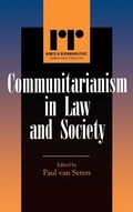 Cover: Communitarianism in Law and Society - Rowman & Littlefield Publishers