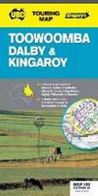 Abbildung von: Toowoomba, Dalby & Kingaroy Map 488 26th ed - UBD Gregory's