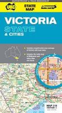 Abbildung von: Victoria State and Cities Map 549 5th ed (waterproof) - Universal Publishers