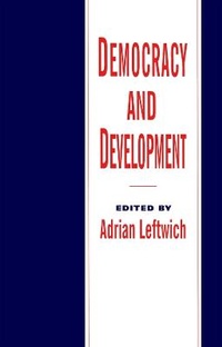 Enlarge image Cover: Democracy and Development - Polity Press