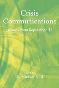 Cover: Crisis Communications - Rowman & Littlefield Publishers