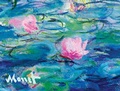 Cover: Monet Waterlilies Portfolio Notes - Galison