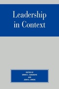 Cover: Leadership in Context - Rowman & Littlefield Publishers