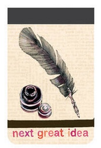 Enlarge image Cover: Quill and Ink Mini Journal - Galison