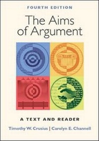 Enlarge image Cover: The Aims of Argument: A Text and Reader, first printing - Mayfield Publishing Co ,U.S.