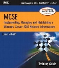 Abbildung von: MCSA/MCSE 70-291 Training Guide - Pearson It Certification