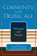 Cover: Community in the Digital Age - Rowman & Littlefield Publishers