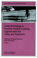 Cover: Technology Promote Student Learning 78 Rtunities for Today and Tomorrow (Issue 78: New DI Rections for Student Services-SS) - Jossey-Bass