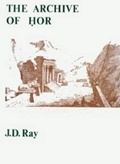 Cover: The Archive of Hor - Egypt Exploration Society