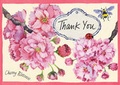 Cover: Cherry Blossom Garden Parcel Thank You Notes - Galison