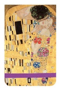 Cover: KLIMT the Kiss Mini Journal - Galison